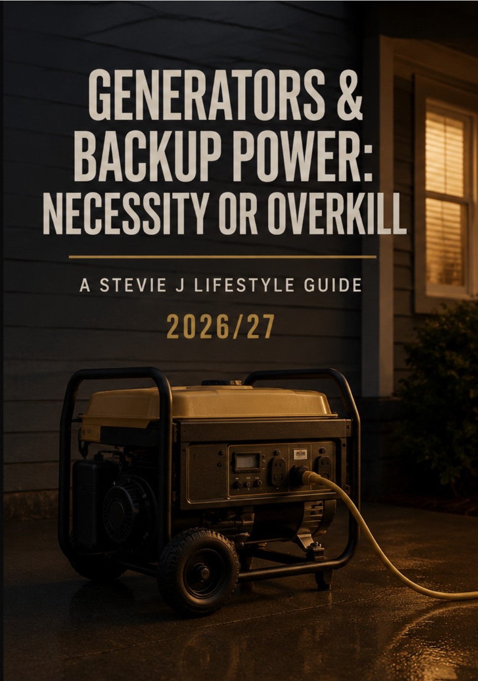 Generators & Backup Power: Necessity or Overkill