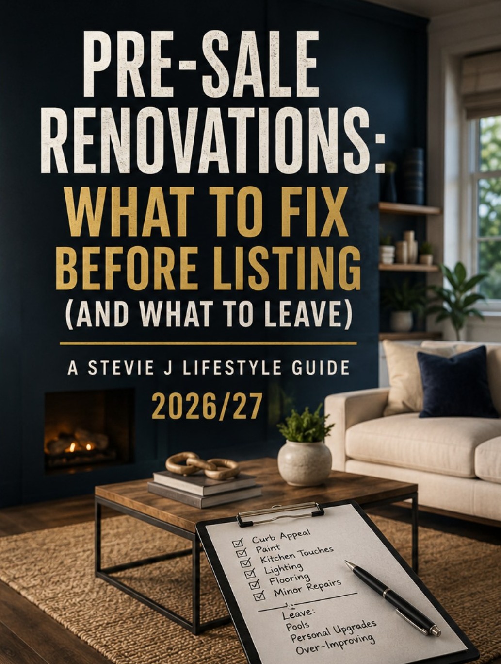 Pre-Sale Renovations: What to Fix Before Listing (And What to Leave)
