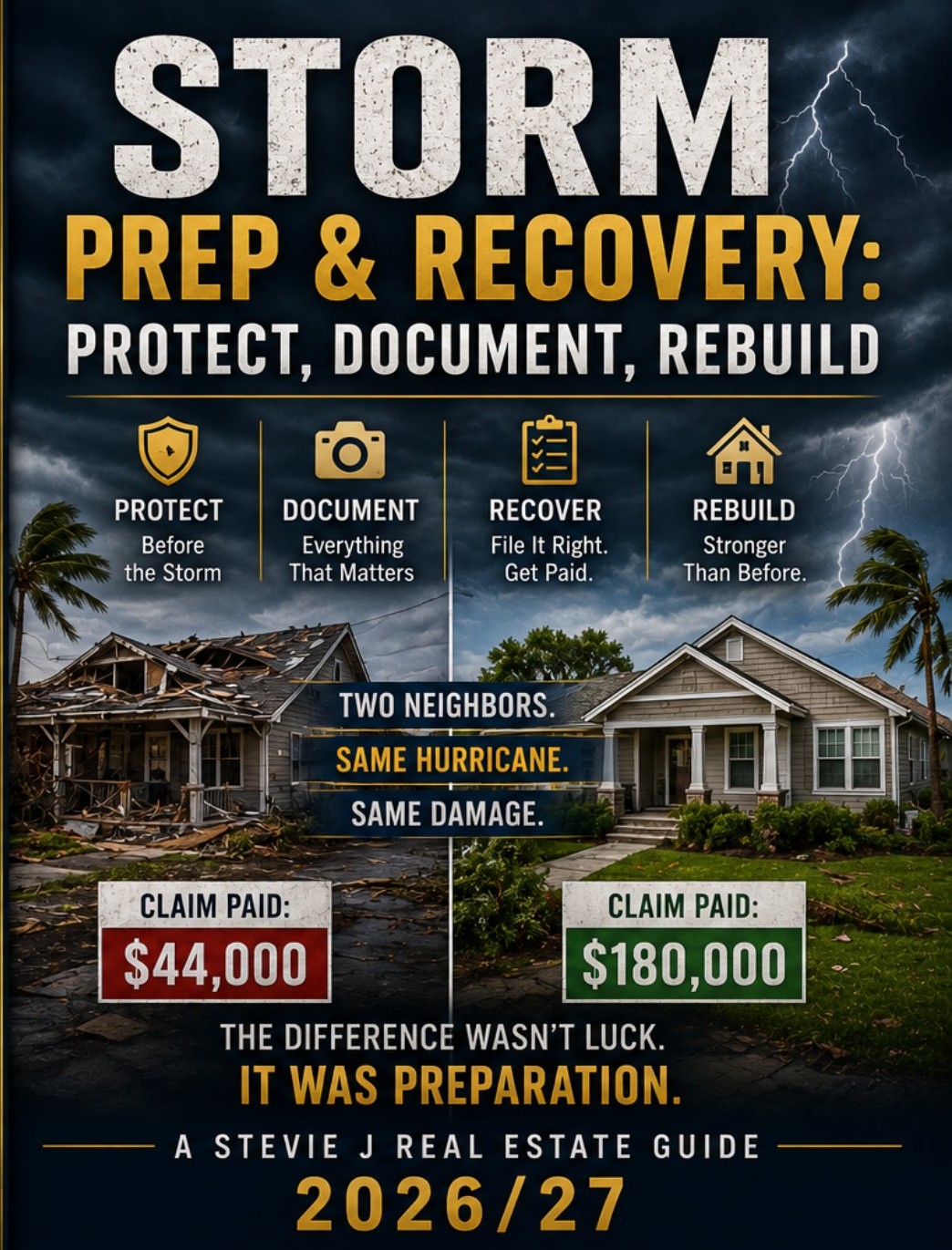 Storm Prep & Recovery: Protect, Document, Rebuild