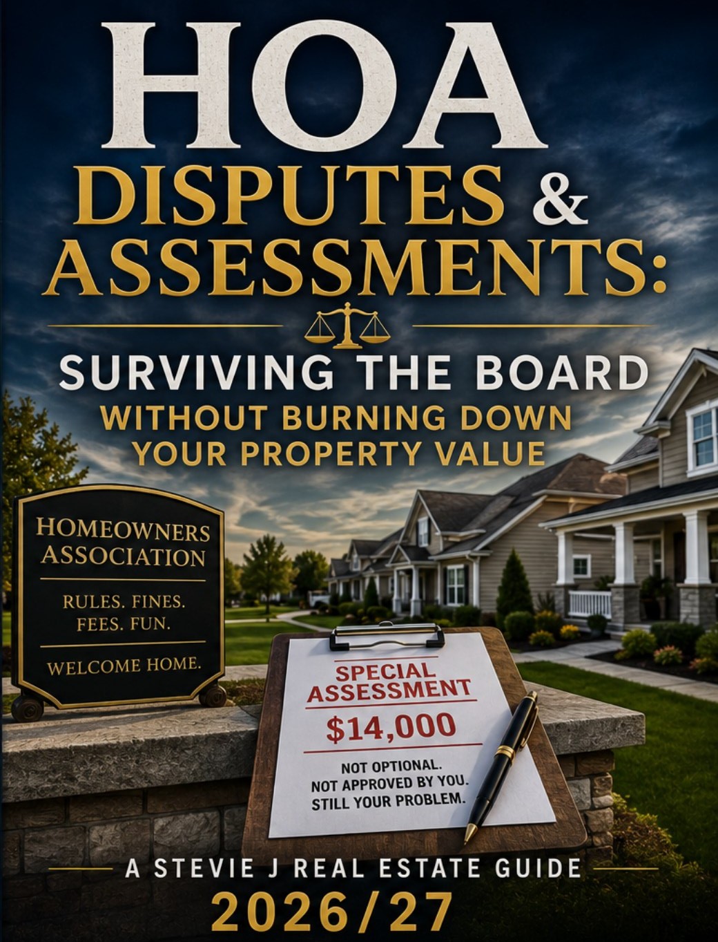 HOA Disputes & Assessments: Surviving the Board Without Burning Down Your Property Value