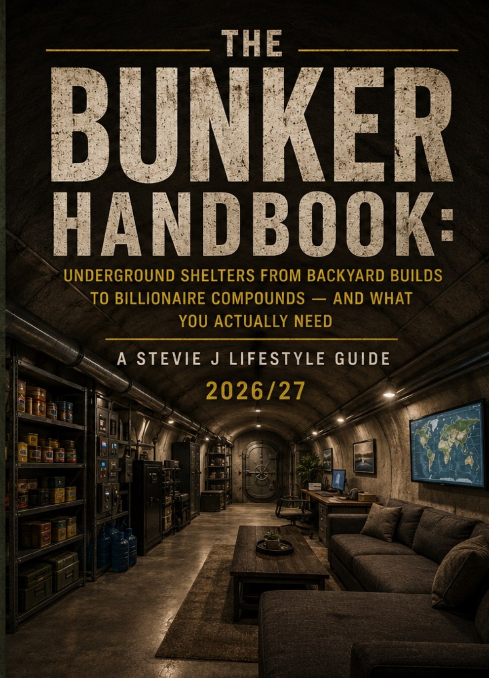 THE BUNKER HANDBOOK: UNDERGROUND SHELTERS FROM BACKYARD BUILDS TO BILLIONAIRE COMPOUNDS — AND WHAT YOU ACTUALLY NEED